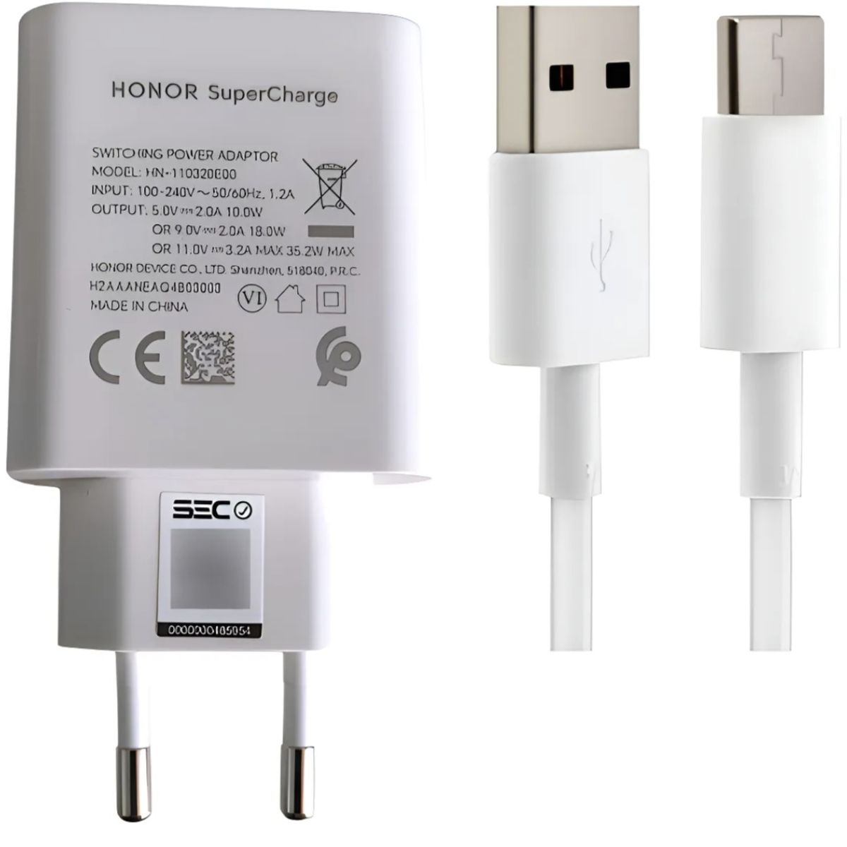 HONOR - Cargador Honor 35w Max Incluye Cable- 100% Original