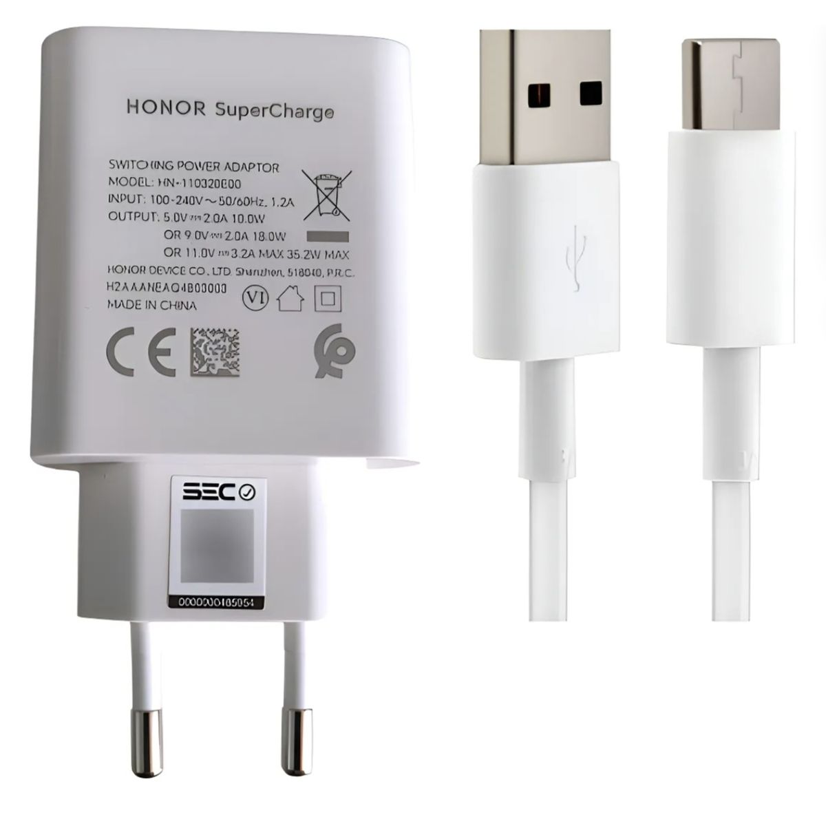 HONOR - Cargador Honor 35w Max Incluye Cable- 100% Original