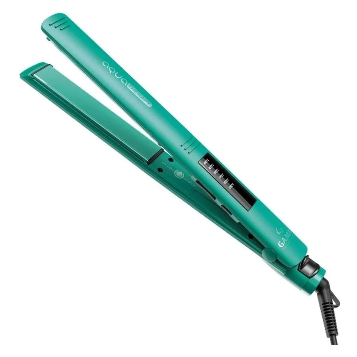 GAMA - PLANCHA ALISADORA GAMA ELEG AQUA THERAPY HYDRO LED 230°C ESCUDO DE HIDRATACIÓN ACTIVA Y ALISA-ULTRA