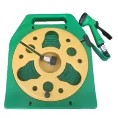 GENERICO - Manguera Para Jardin Portatil 20 metros Facil de Guardar Con Gatillo Pulverizacion 7 Modos