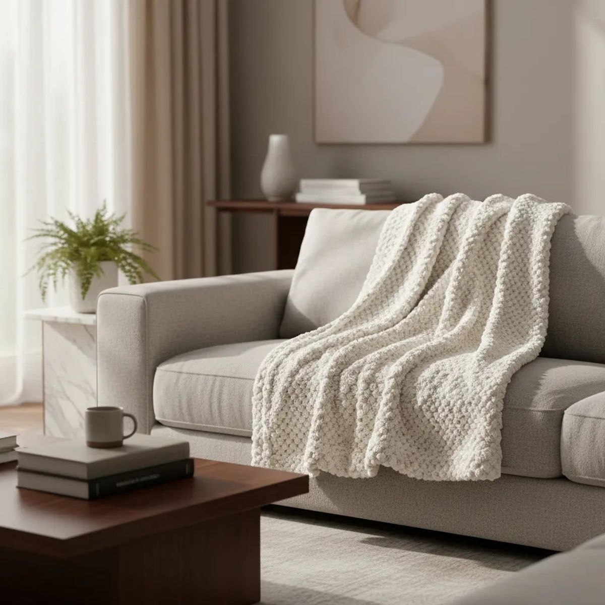 PALERMO - Manta Grande Pop Corn 130x160 Cms Antialergica Ultra Suave