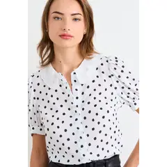 IO - Blusa Fantasia Mujer Crudo