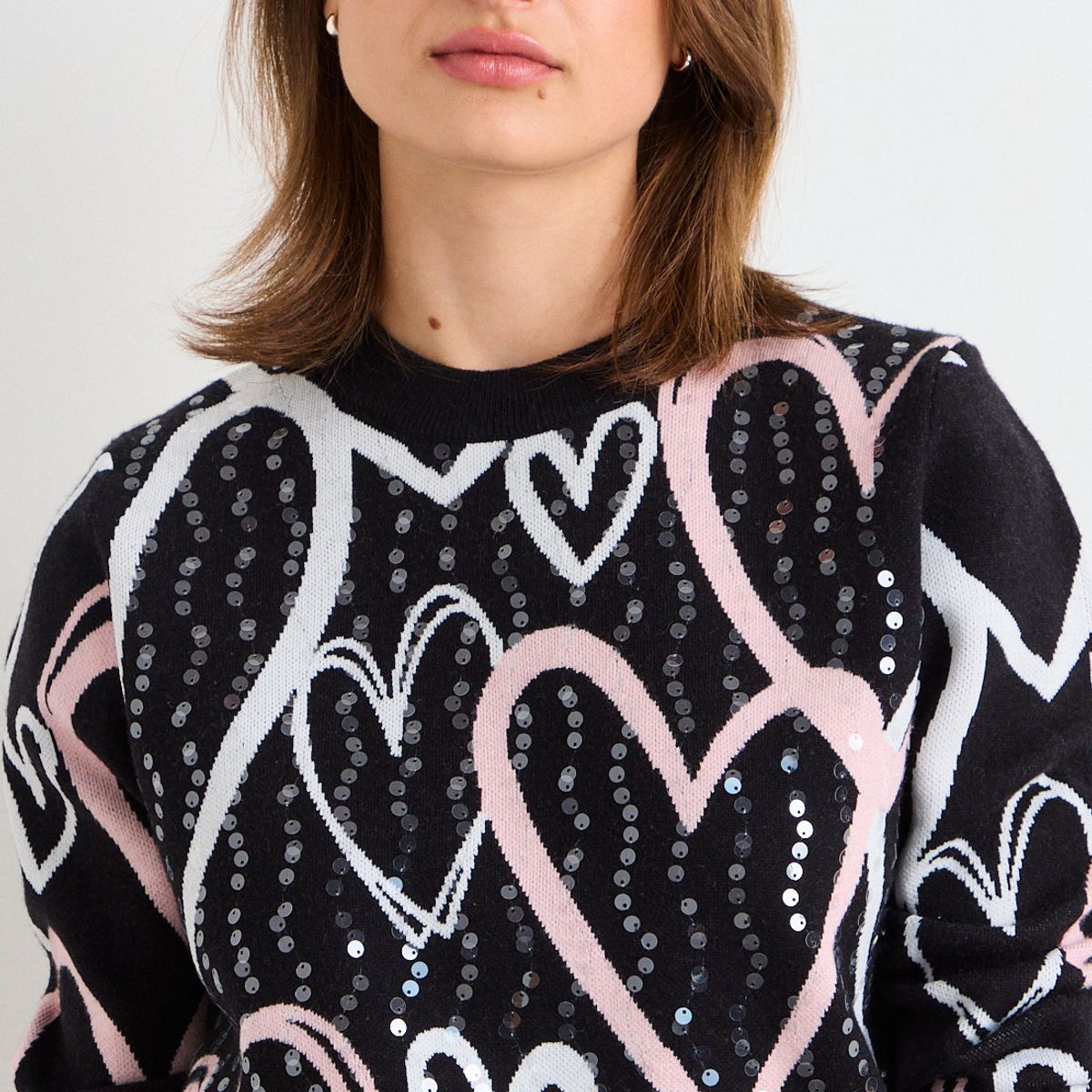 IO - Sweater Fantasia Mujer Negro Io