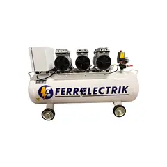 GENERICO - Compresor De Aire Dental 100l Silencioso Sin Aceite - 50hz60hz Monofásica