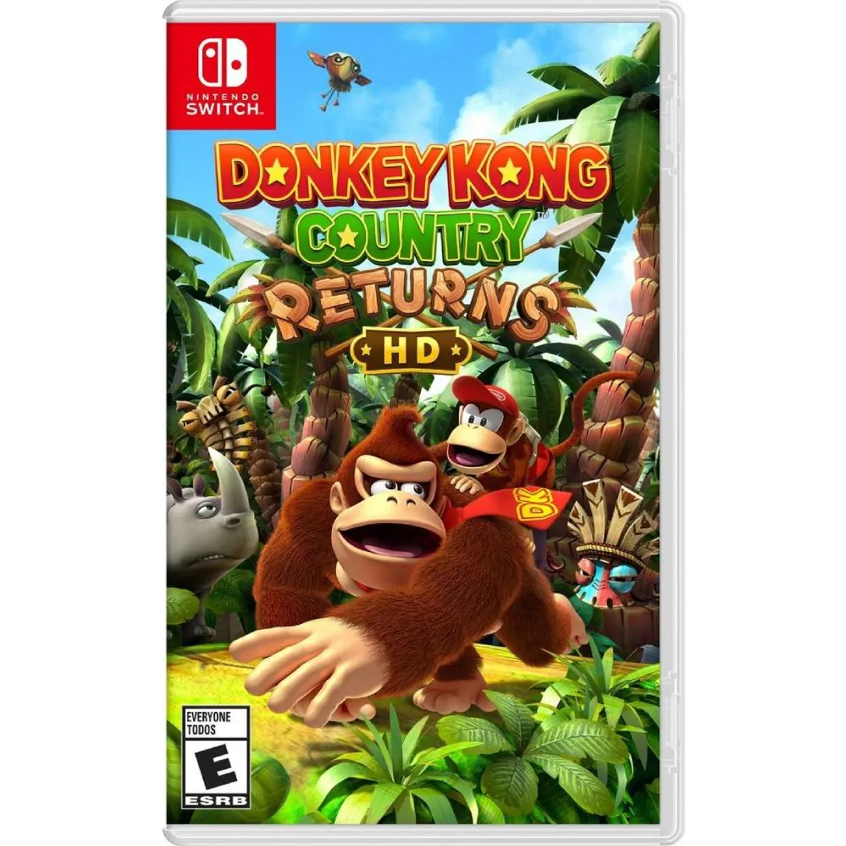 NINTENDO - Donkey Kong Country Returns Hd Nintendo Switch Físico Sniper