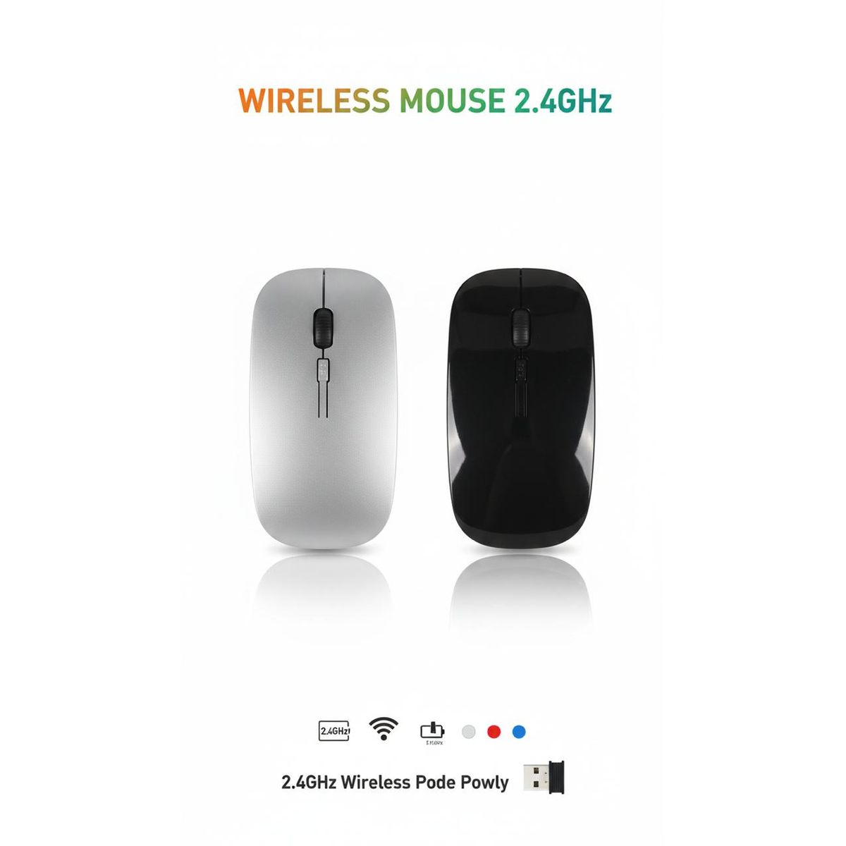 GENERICO - Wireless Mouse 24GHz