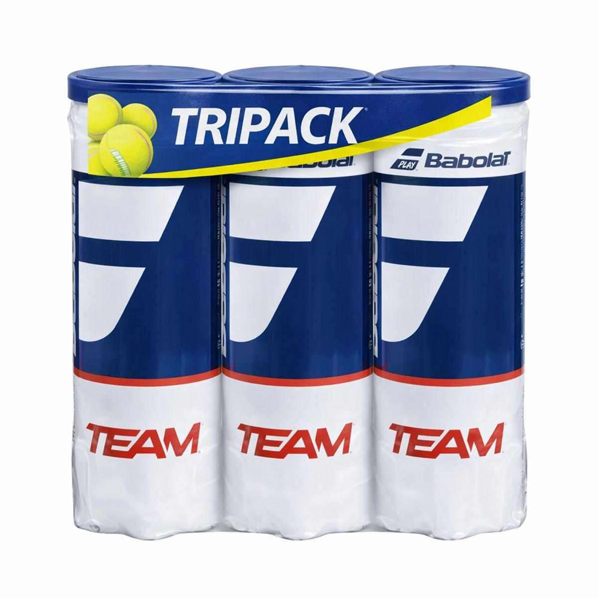 BABOLAT - ESPECIAL 3X2 PELOTAS TEANIS TEAM BABOLAT - 4 UNIDADES POR TARRO