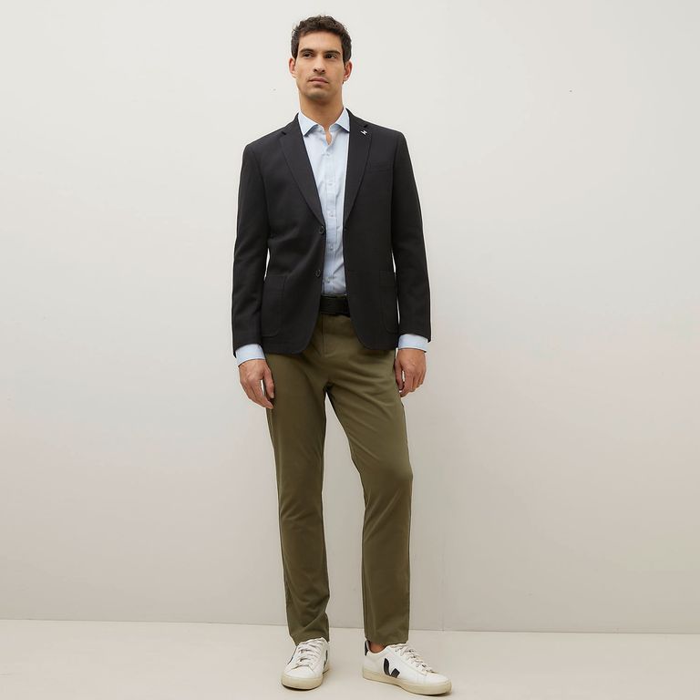 WOLF&HANK Pantalón Formal Hombre Slim Fit