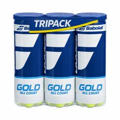 BABOLAT - ESPECIAL 3X2 PELOTAS TENIS GOLD ALL COURT - 3 UNIDADES POR TARRO