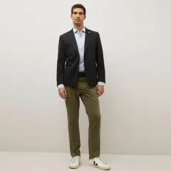 WOLF&HANK - Pantalón Formal Hombre Slim Fit
