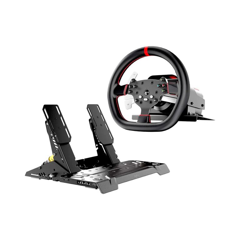 PXN Volante de Carrera Simulador V10 Ultra 32nm Direct Drive PC y Consolas
