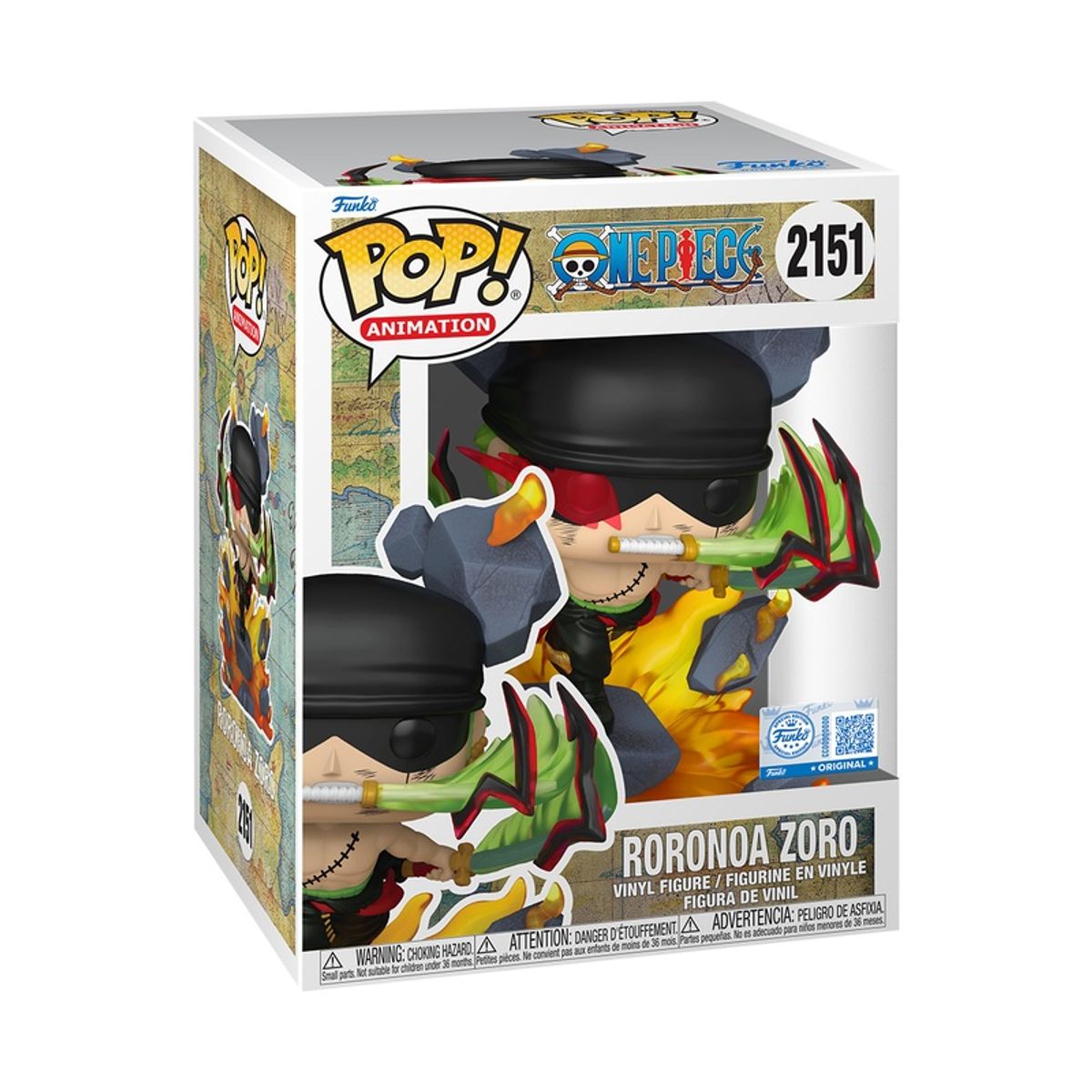 FUNKO - Funko Pop One Piece – Roronoa Zoro 2151