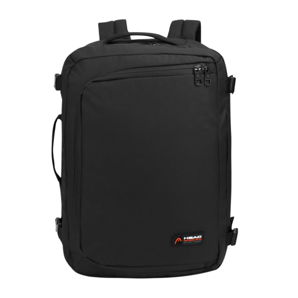 HEAD - Mochila de Viaje Traveler Engomada New Reverse Negro Head