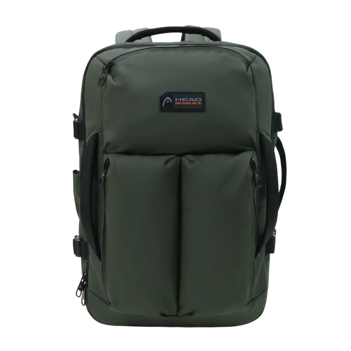 HEAD - Mochila de Viaje Expandible Shark Waterproof Verde Head
