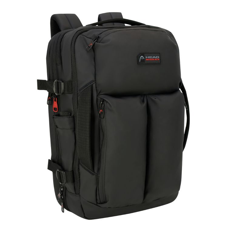 Mochila de Viaje Expandible Shark Waterproof Reverse Negro Negro TALLA UNICA