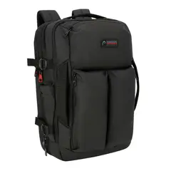 HEAD - Mochila de Viaje Expandible Shark Waterproof Reverse Negro