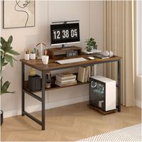 Escritorio Con Elevador De Monitor Y Organizadores 100x50x72