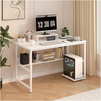 Escritorio Con Elevador De Monitor Y Organizadores 100x50x72