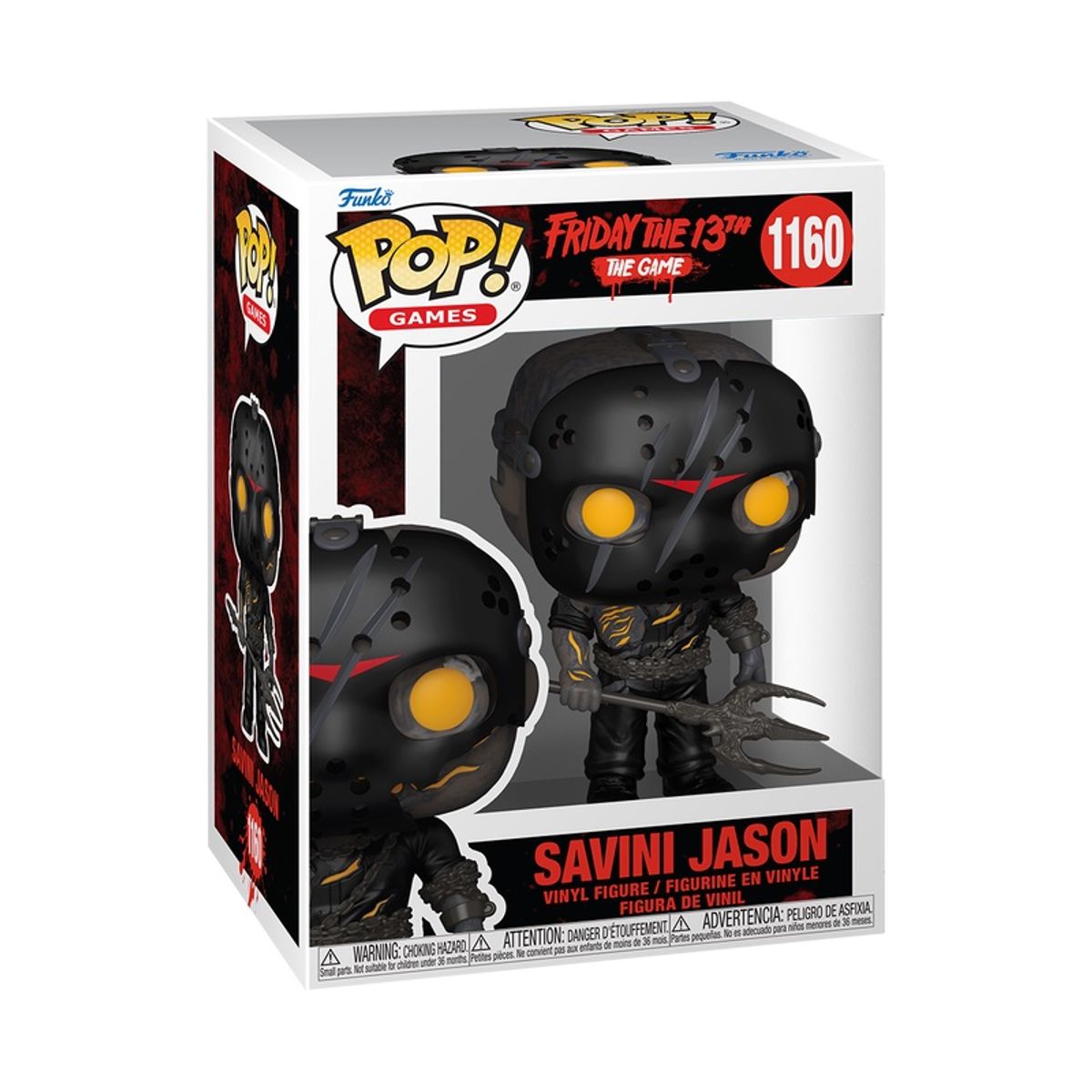 FUNKO - Funko Pop Viernes 13 – Savini Jason 1160 + Protector