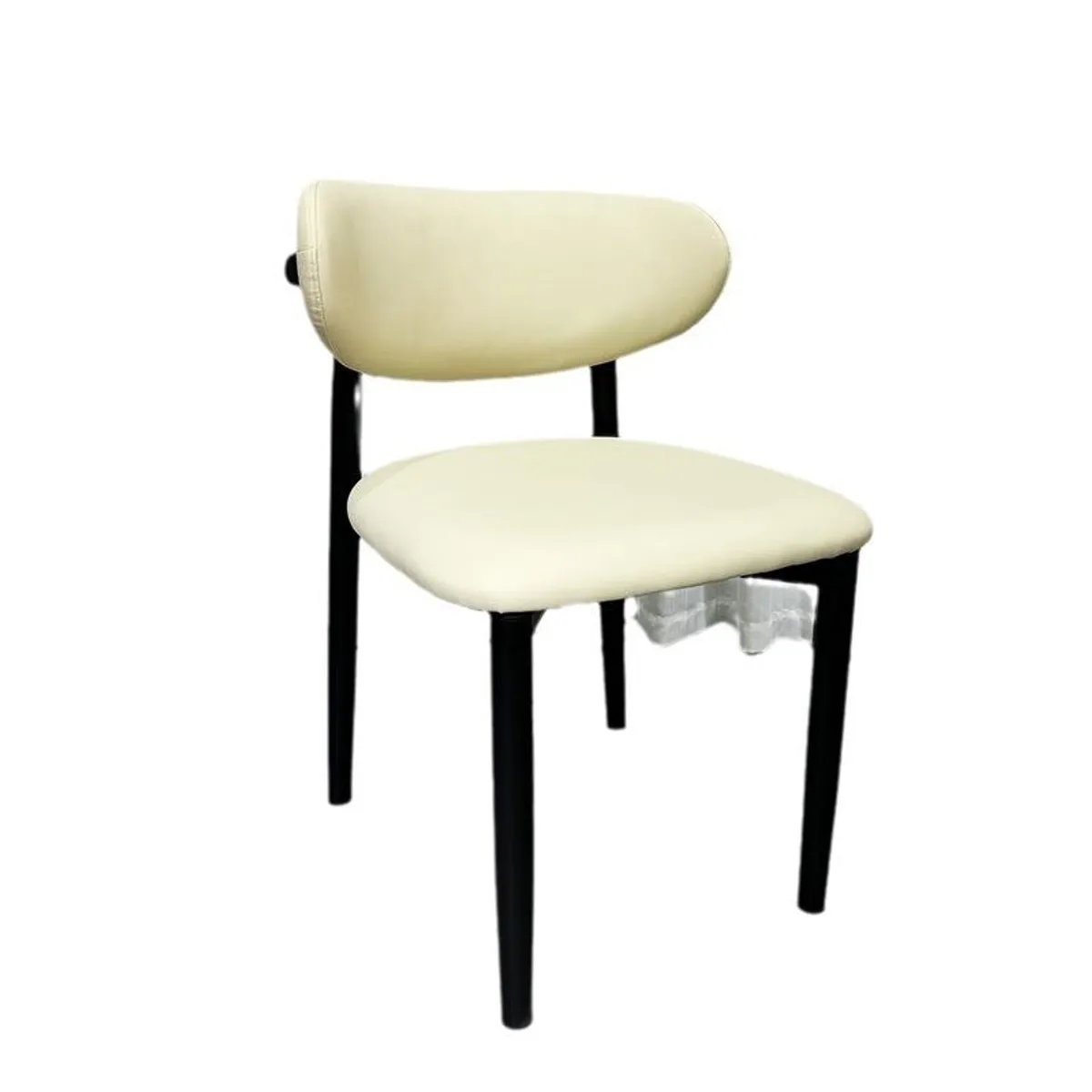 GENERICO - Silla de Comedor Nórdica Minimalista con Respaldo Media Luna