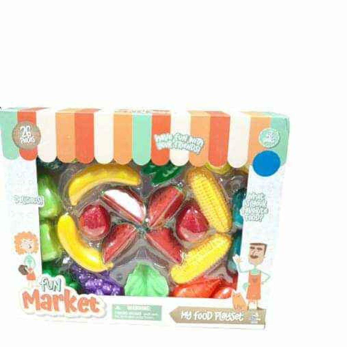 GENERICO - Caja juguete de fruta para niños