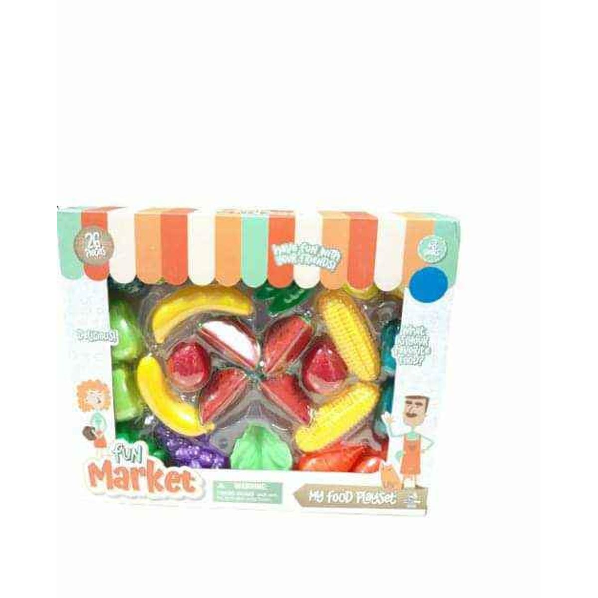 GENERICO - Caja juguete de fruta para niños