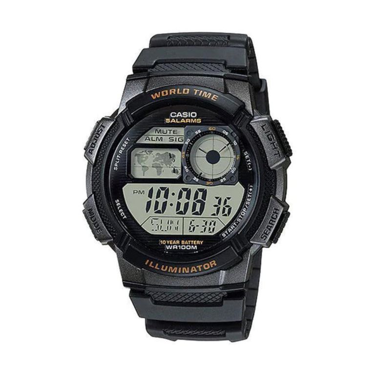 Reloj Digital Hombre AE-1000W-8AV Negro TALLA UNICA