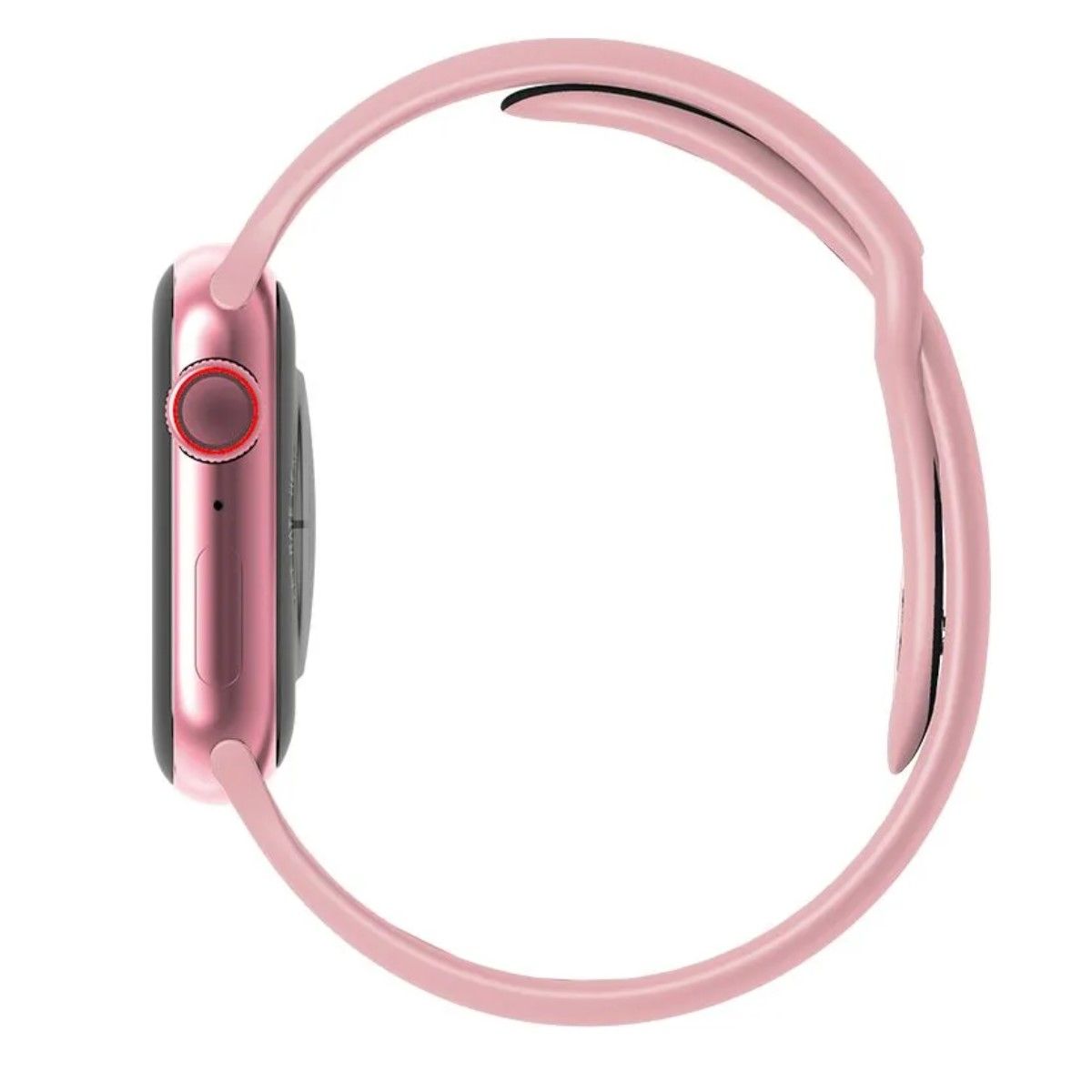 GENERICO - Reloj Inteligente Smartwatch Bluetooth Gs9 41mm Fitness Rosa Silicona