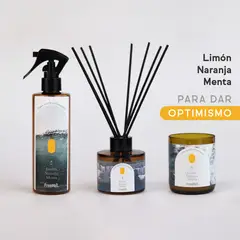 FREEMET - Pack Emociones del Mar Aromatizador + Vela + Difusor