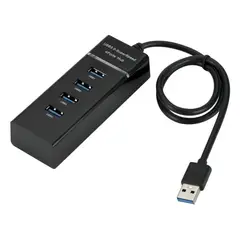 GENERICO - Hub Usb 3.0 4 Puertos 5 Gbps 30 Cms