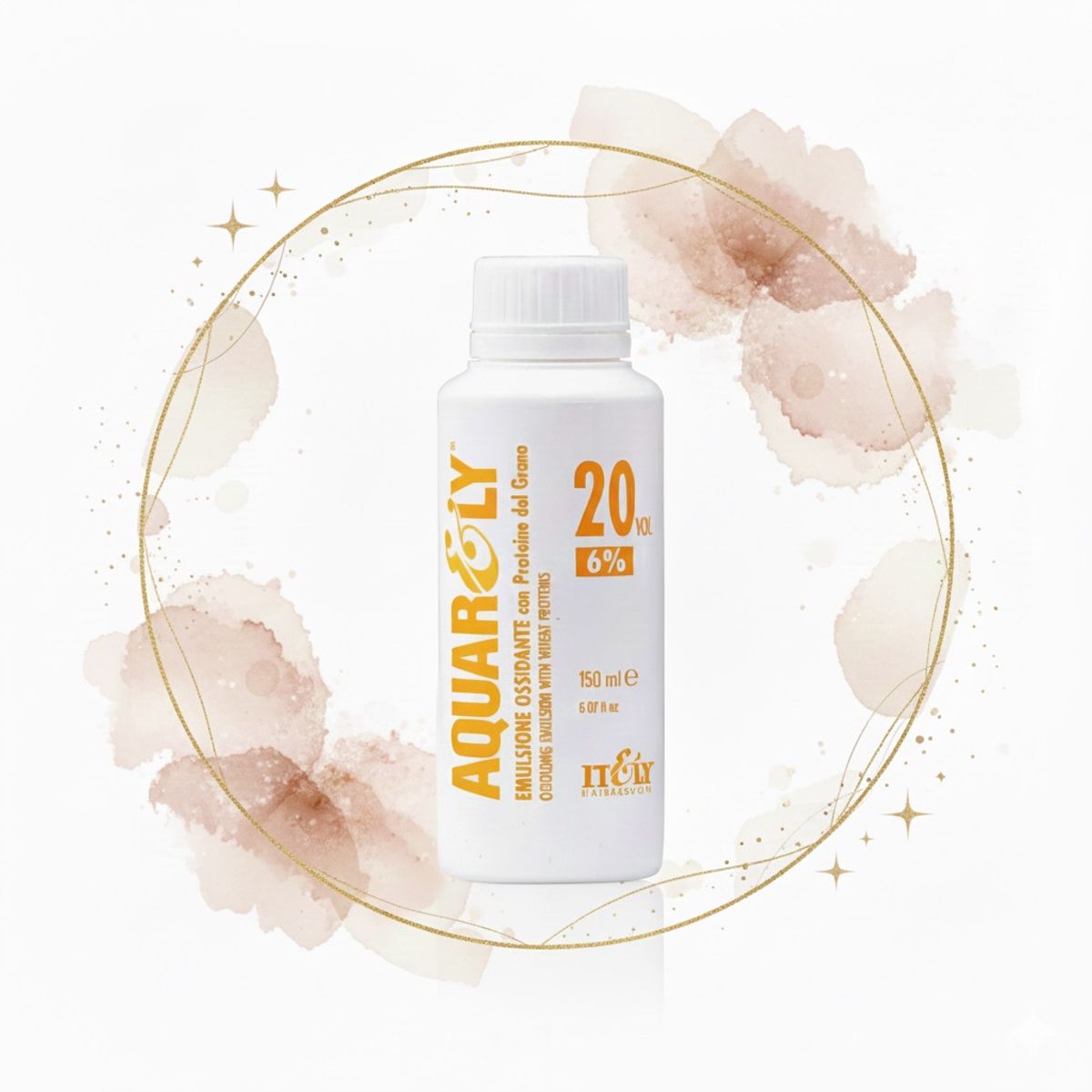 GENERICO - EMULSION OXIDANTE AQUARELY CON PROTEÍNAS DE TRIGO 20VOL 150ML ACTIV CONTROLADA RESULTADOS UNIFORMES