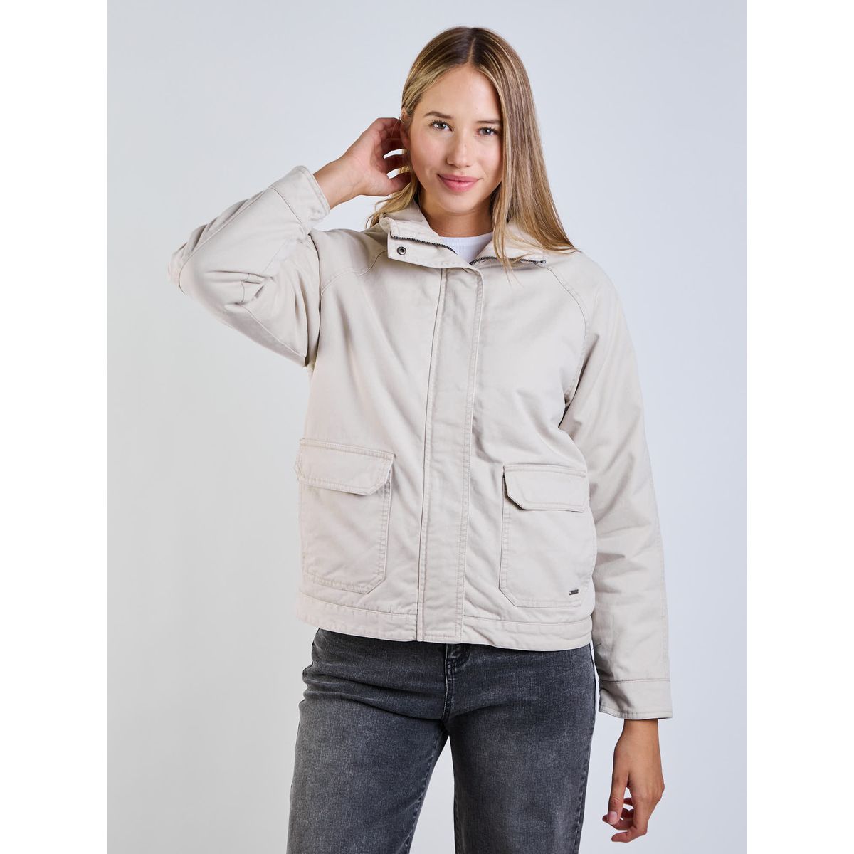 MAUI AND SONS - Chaqueta Poppa Beige Mujer Maui And Sons