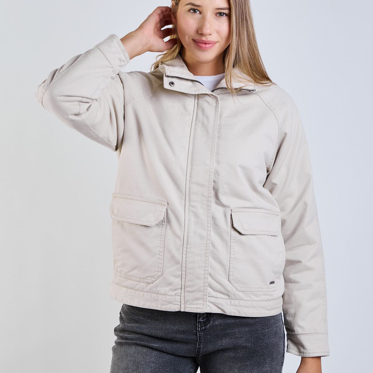 MAUI AND SONS - Chaqueta Poppa Beige Mujer Maui And Sons