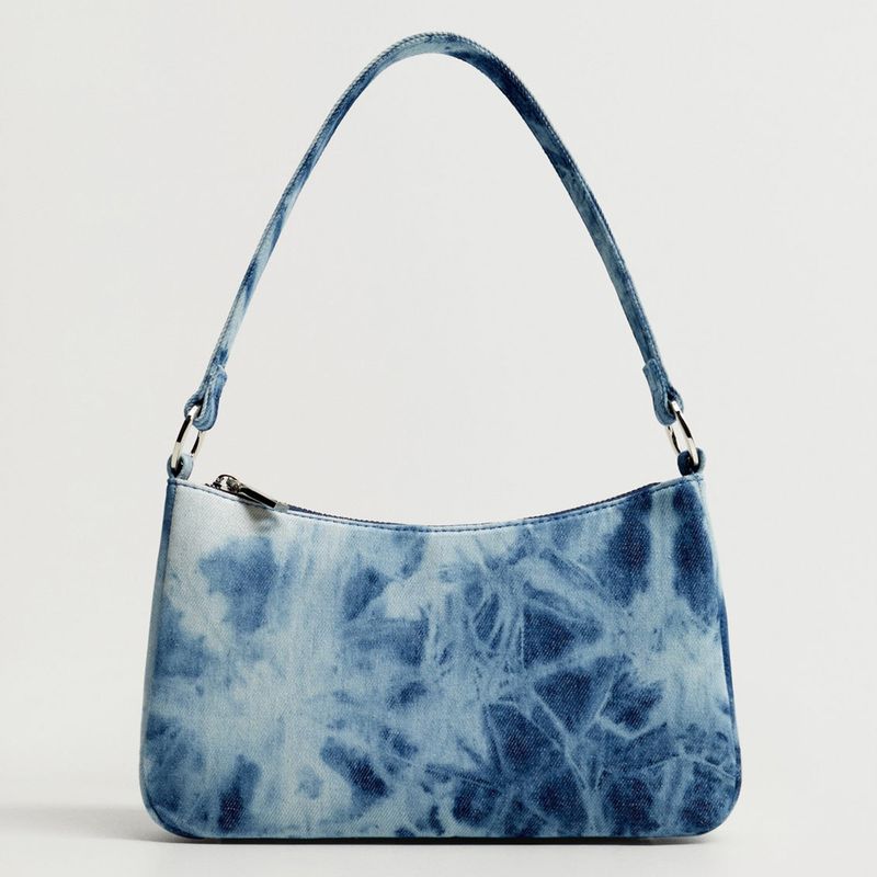 MANGO - Cartera Tie Dye Dina Mujer