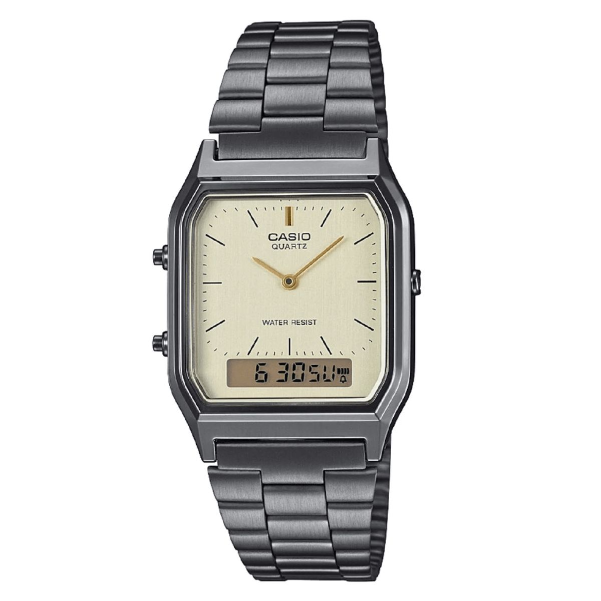CASIO - RELOJ CASIO AQ-230GG-9ADF PLATEADO UNISEX