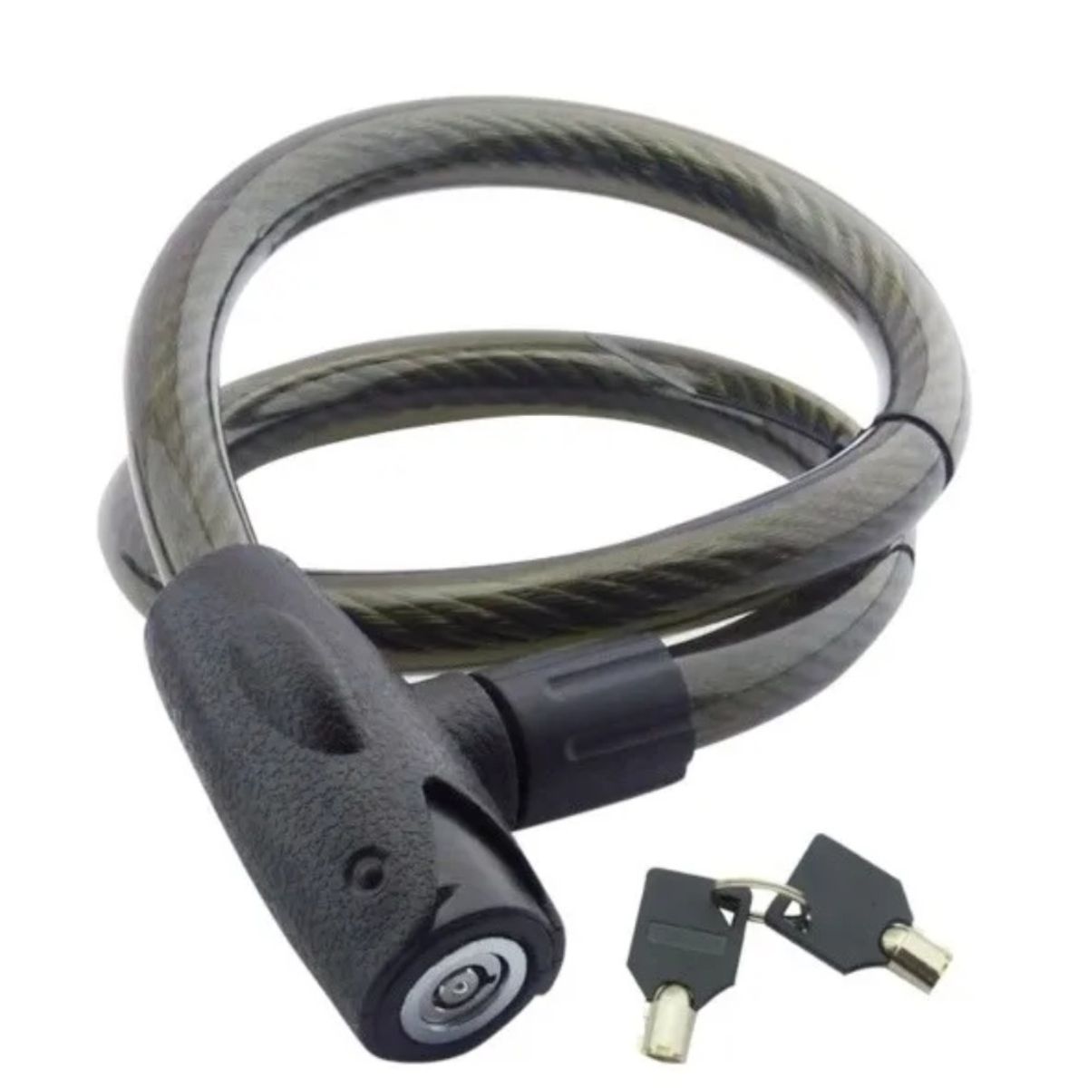 GENERICO - Candado de Disco 20X150 Llave Negro BELUG