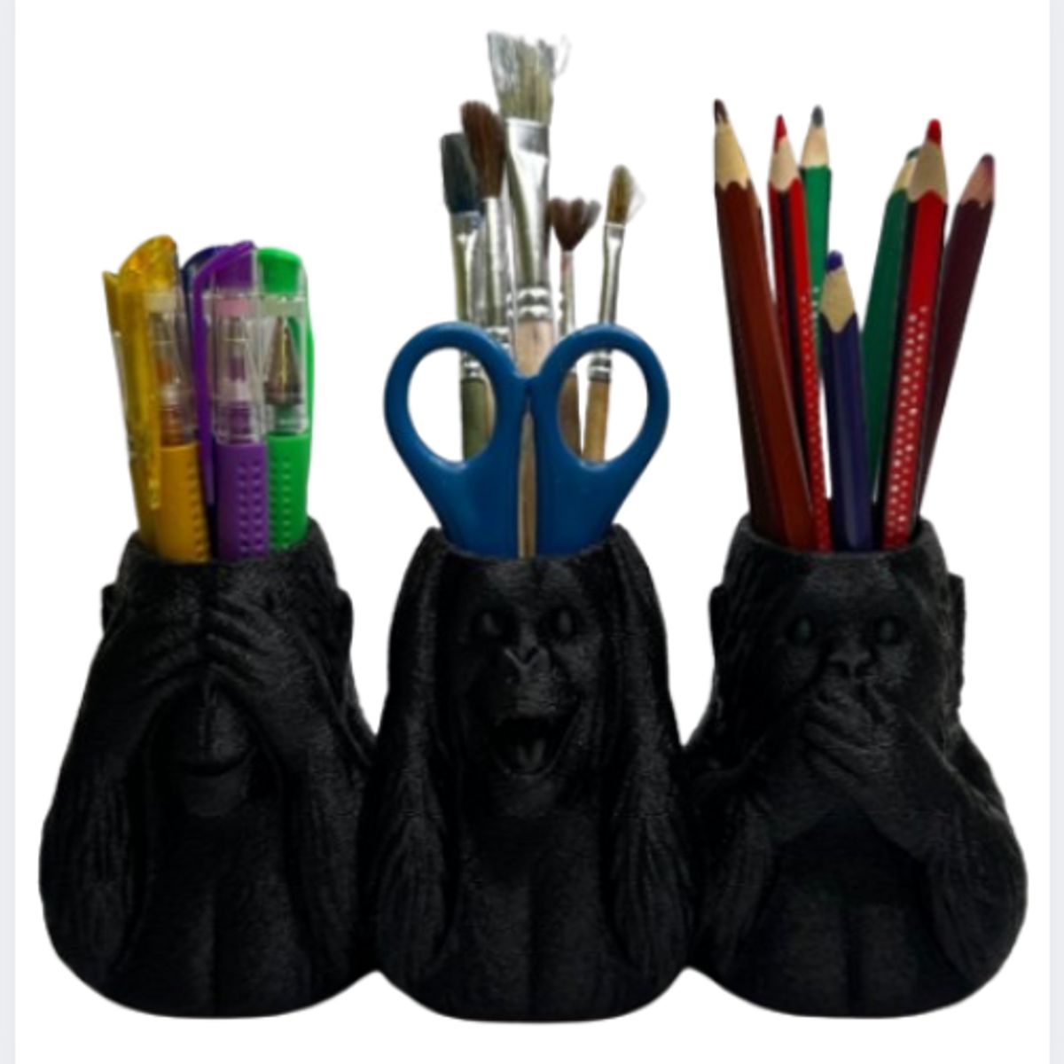 GENERICO - Organizador de lápices Tres Monos