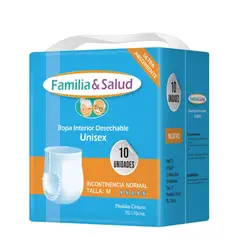 GENERICO - Ropa Interior Desechable Adulto Talla M – Pack 100 Unidades