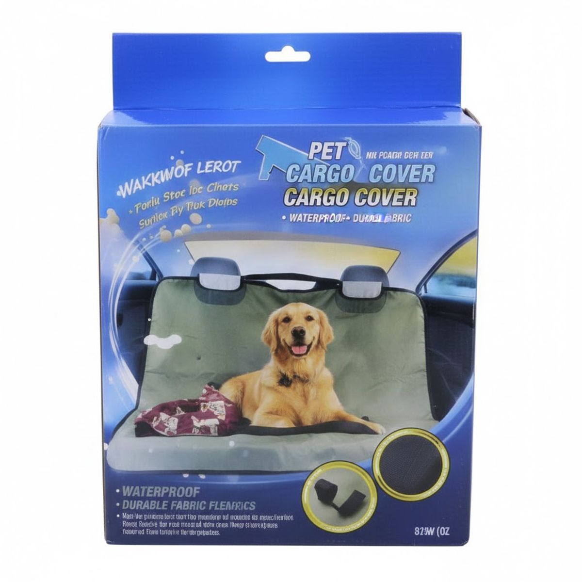 GENERICO - Funda Cubre Asiento De Auto Impermeable Para Perros