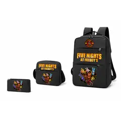 GENERICO - Set Mochila + Banano + Estuche Five Nights at Freddy’s ENTRADA USB