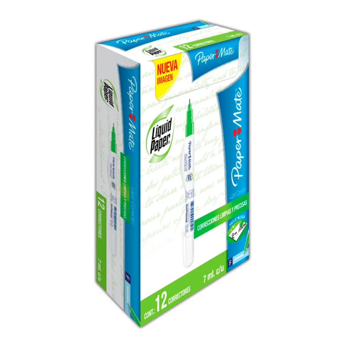 PAPER MATE - Liquid Paper Lapiz Corrector Paper Mate Unidad 7 ml