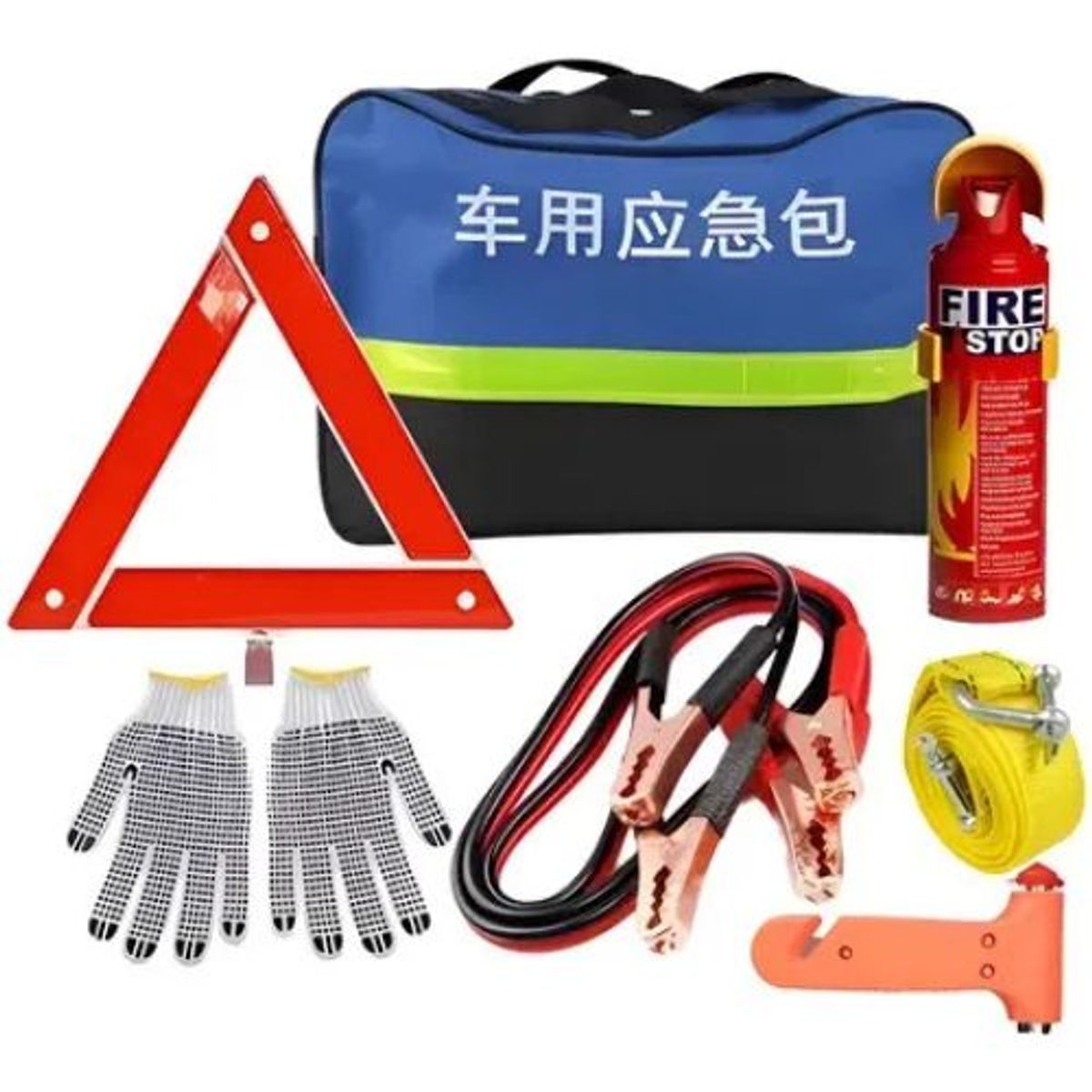 GENERICO - Kit De Emergencia Para Auto 7x1