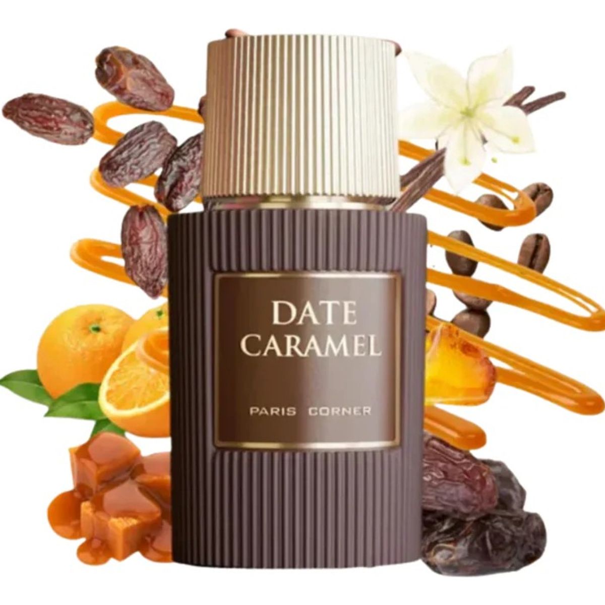 PARIS CORNER - Perfume Paris Corner Unisex Arabe Date Caramel Edp 100 Ml