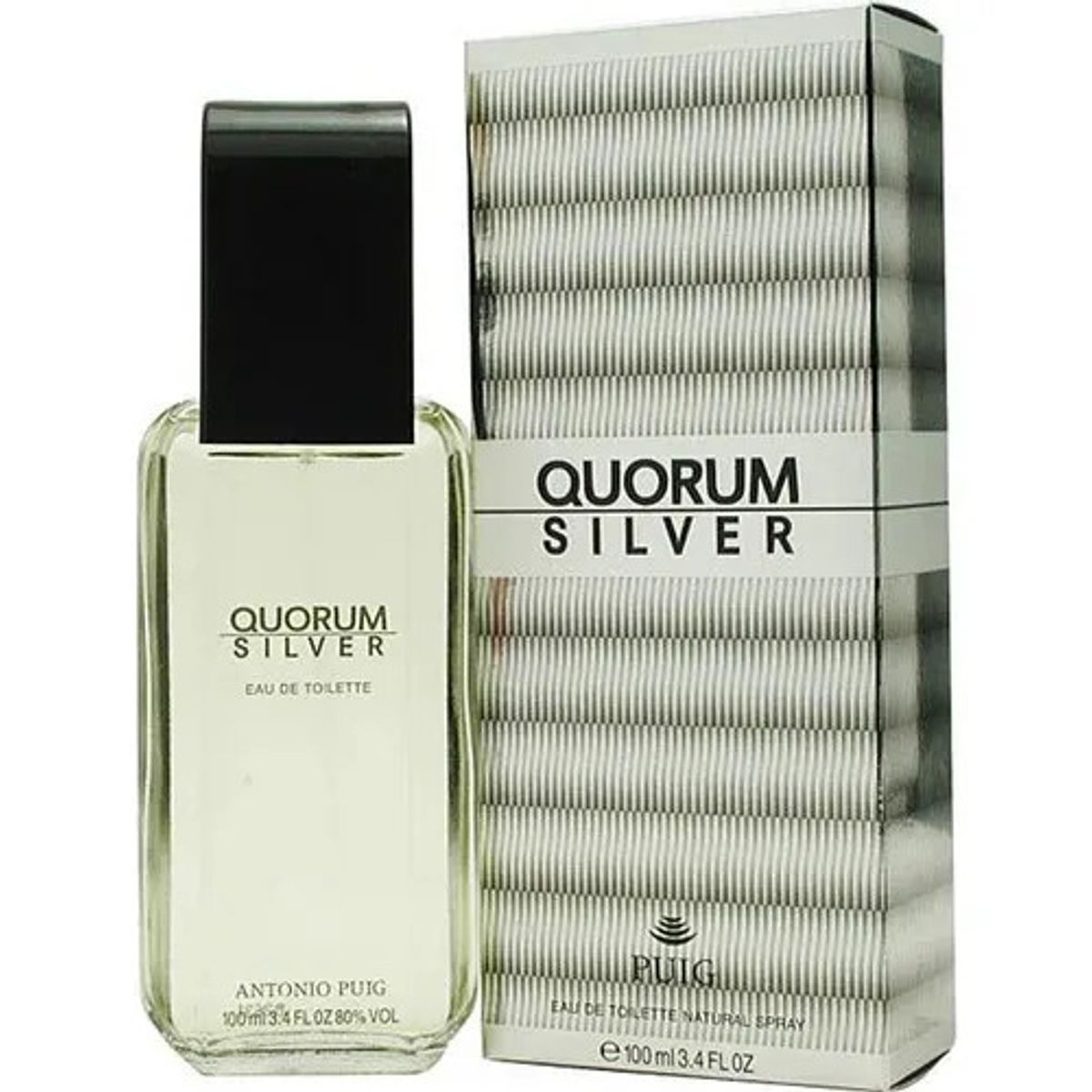 PUIG - Perfume Edt Hombre Puig Quorum Silver 100 Ml
