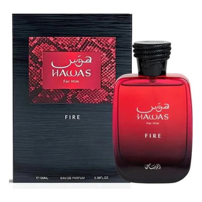 Imagen 2 del producto Perfume Hombre Árabe Hawas Fire Edp 100 Ml