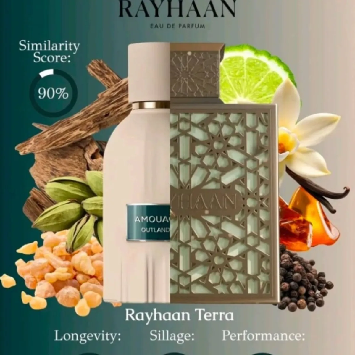 ARABE MEN S BEAUTY COMPANY - Perfume Rayhaan Hombre Arabe Terra Edp 100 Ml