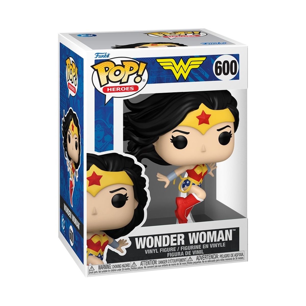 FUNKO - Funko Pop DC – Mujer Maravilla 600 + Protector