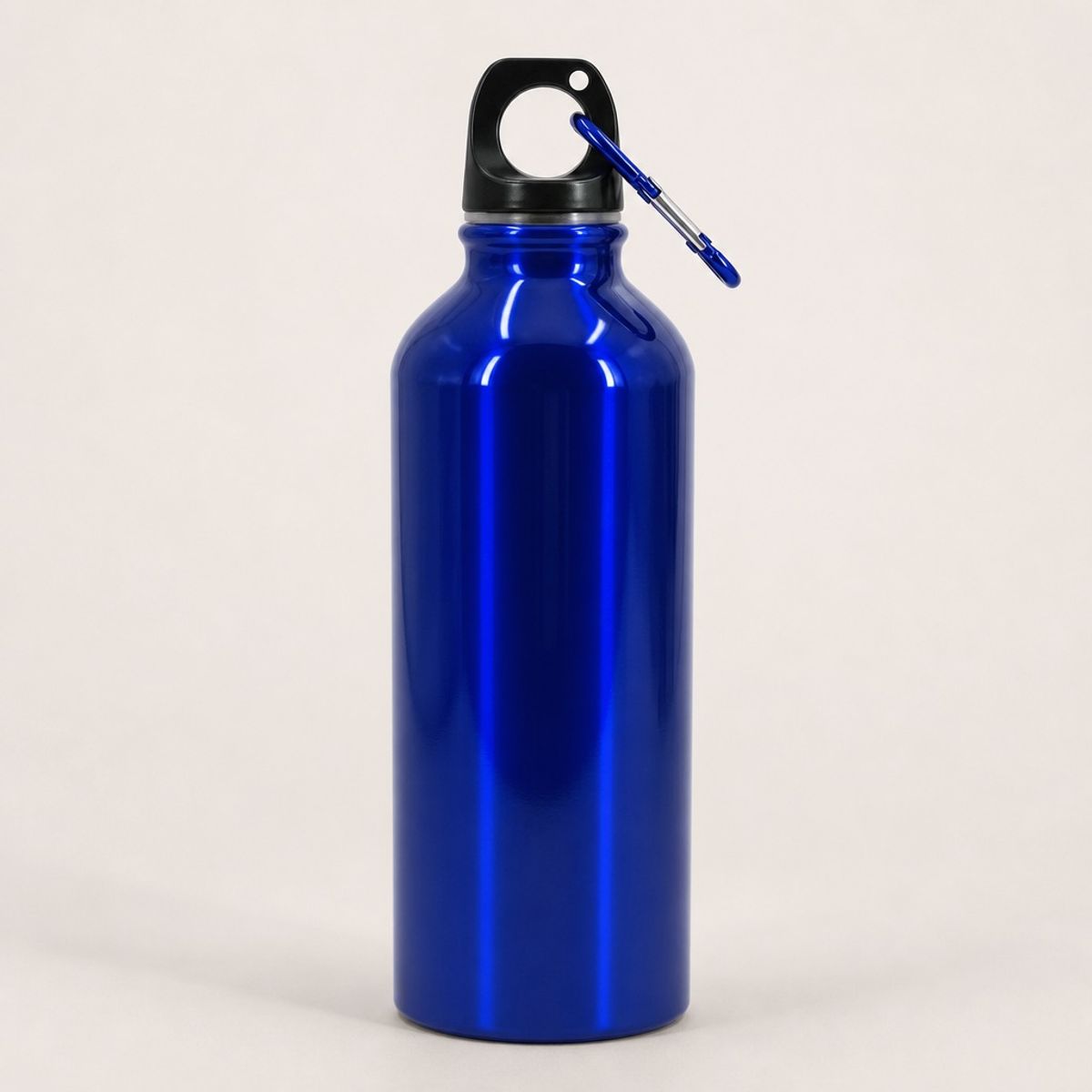 HOMESTAR - Botella Caramayola Deportiva Aluminio 500 ml - Azul