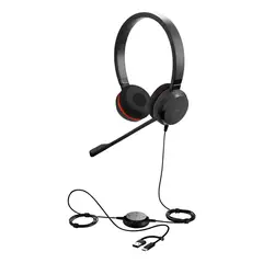 GENERICO - Diadema Jabra Evolve 20 Stereo Ms Usb Tipo C Con Microfono Negro Agregar a favoritos OFERTA IMP