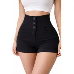 AGW - Short pretina alta mujer